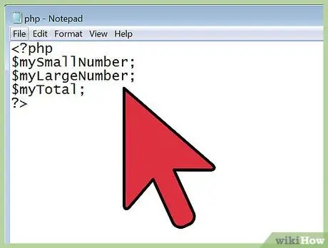 Sumulat ng PHP Scripts Hakbang 14