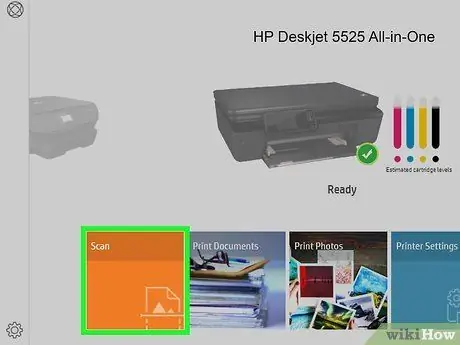 สแกนเอกสารแบบไร้สายไปยังคอมพิวเตอร์ของคุณด้วย HP Deskjet 5525 ขั้นตอนที่ 19