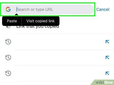 Copy and Paste a Link Step 12