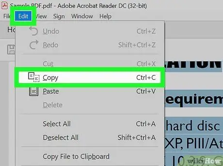 Copy and Paste PDF Content Into a New File Step 22