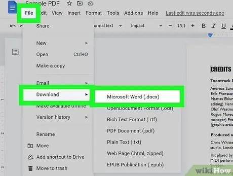 Copy and Paste PDF Content Into a New File Step 7