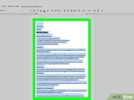 Copy and Paste PDF Content Into a New File Step 8