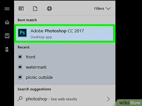 Importer bilder til Photoshop på PC eller Mac Trinn 1