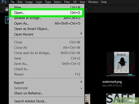 Import Pictures Into Photoshop on PC or Mac Step 10