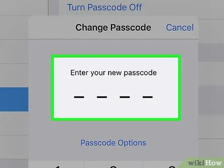 Magtakda ng isang Passcode sa iPad Hakbang 41