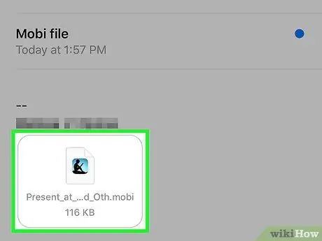 Atidarykite „Mobi Files“„iPhone“ar „iPad“5 veiksmas