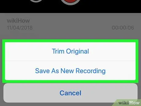 IPhone və ya iPad -də səsli qeydləri redaktə edin Adım 8