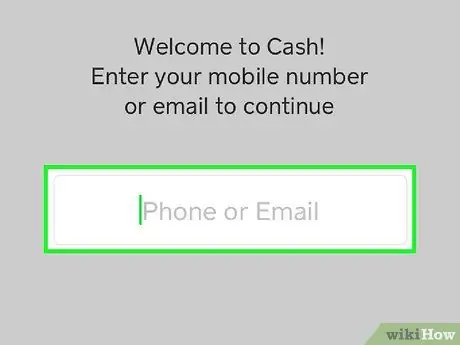 Brug Cash App på iPhone eller iPad Trin 3