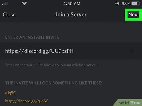 Použite Discord na iPhone alebo iPad, krok 31