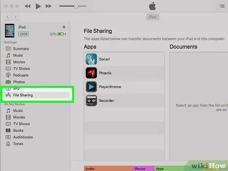 Transferați fișiere pe iPad de pe computer Pasul 4