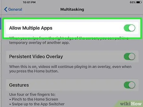 Multitegumtöötlus iOS -seadmes 5. samm