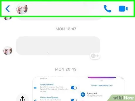 Изтрийте контактите на Messenger на iPhone или iPad Стъпка 3