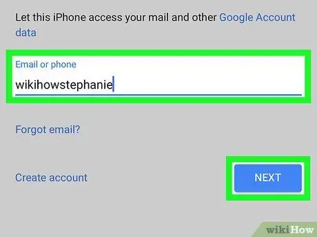 Aggiungi un account Google su iPhone o iPad Passaggio 16