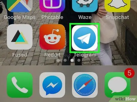 Luaj Werewolf në Telegram në iPhone ose iPad Hapi 1