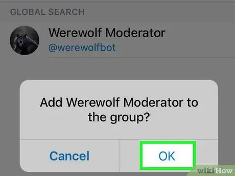 Juga a Werewolf a Telegram a l'iPhone o l'iPad Pas 18