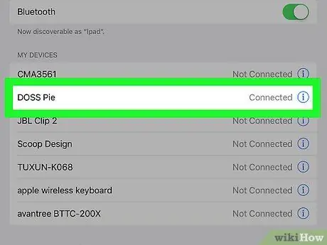 Connect an iPad to Bluetooth Devices Step 8