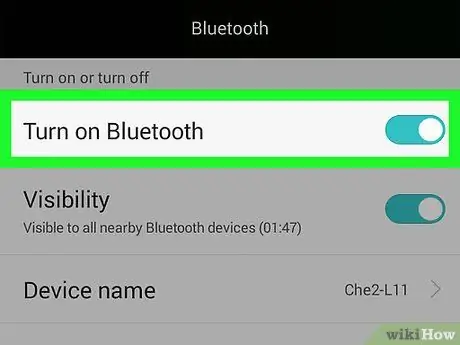 Conecte un iPad a dispositivos Bluetooth Paso 4