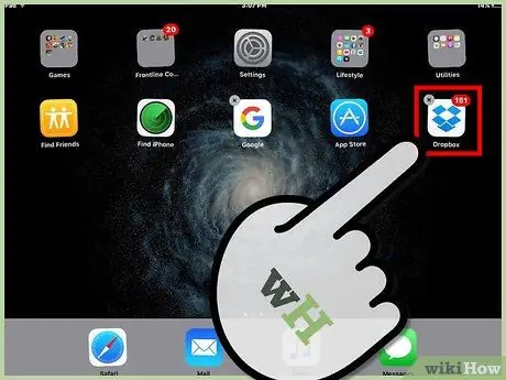 Letakkan Ikon di Desktop iPad Langkah 3