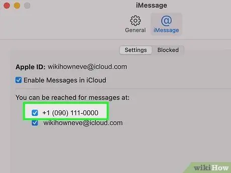 Aggiungi un numero di telefono sui messaggi Apple Passaggio 11