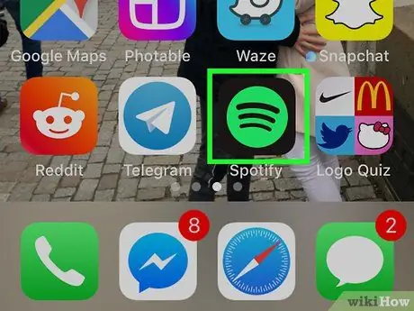 Změňte svůj obrázek Spotify na iPhonu nebo iPadu Krok 1