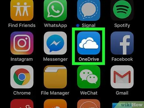 Pridėkite „OneDrive“prie „iPhone“ar „iPad“failų programos 1 veiksmas