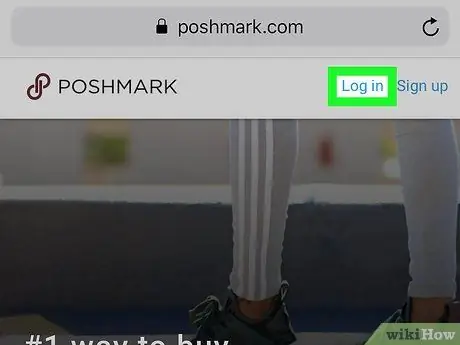 Changer le nom d'utilisateur sur Poshmark sur iPhone ou iPad Étape 2