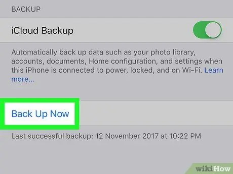 Faça backup de música para iCloud no iPhone ou iPad Etapa 6