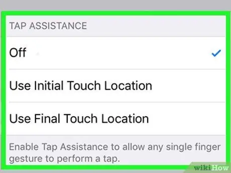 Modifier la sensibilité tactile sur iPhone ou iPad Étape 21