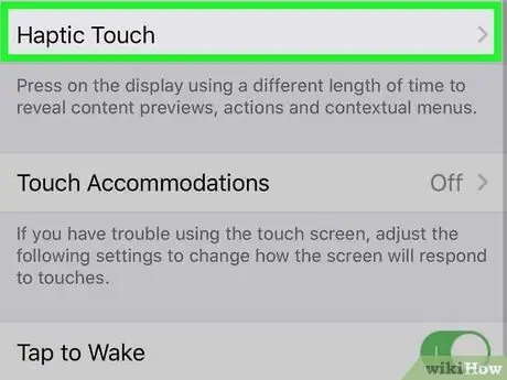 Baguhin ang Sensitivity ng Touch sa iPhone o iPad Hakbang 4