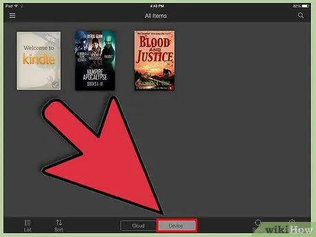 Stáhněte si Kindle Books na iPad Krok 17