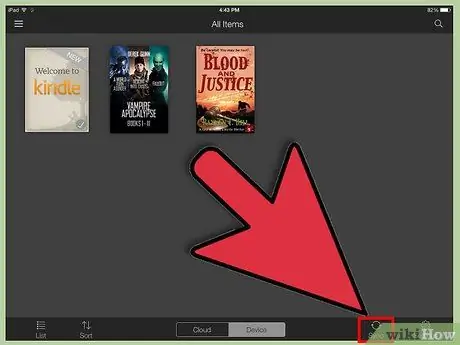 Descargar libros Kindle en un iPad Paso 21