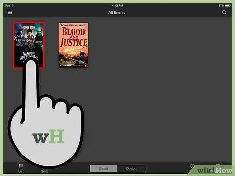 Download Kindle Books on an iPad Step 7