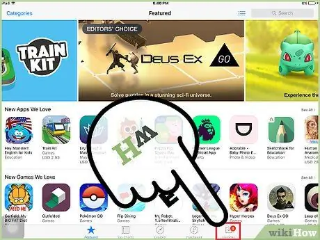 Apps auf einem iPad installieren Schritt 17