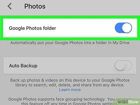 Upload foto's naar Google Drive op iPhone of iPad Stap 13