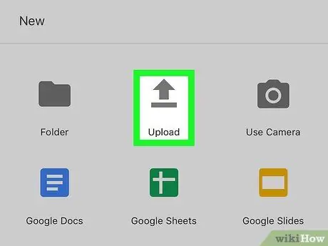 Resimleri iPhone veya iPad'de Google Drive'a Yükleyin 4. Adım