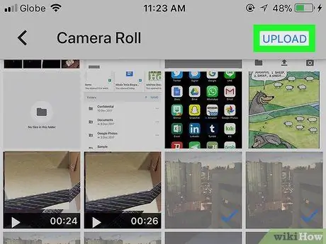 Télécharger des photos sur Google Drive sur iPhone ou iPad Étape 8