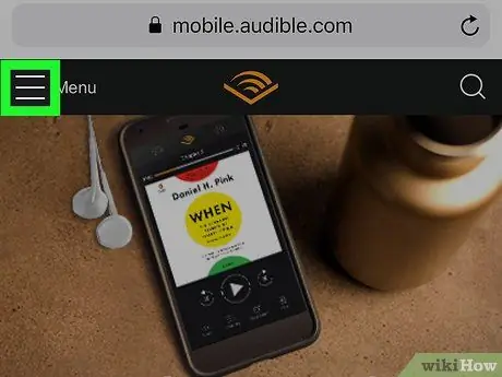 Greifen Sie auf Ihre Audible-Wunschliste auf dem iPhone oder iPad zu Schritt 3