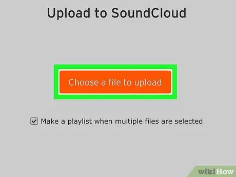 Ανεβάστε ένα τραγούδι στο Soundcloud στο iPhone ή το iPad Βήμα 7