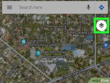 Desactiveu la visualització per satèl·lit a Google Maps a l'iPhone o l'iPad Pas 2