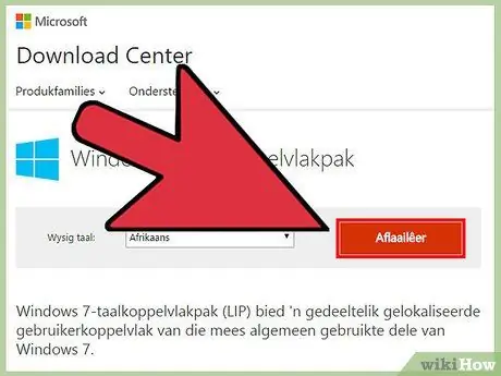 Pakeiskite kalbą „Windows 7“15 veiksmas