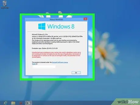 Paleiskite „Windows 8“versiją į „Windows 7“1 veiksmas