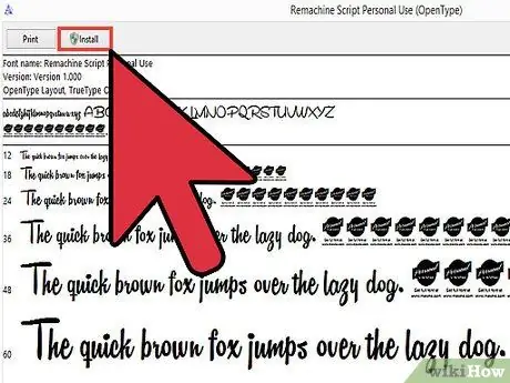 დააინსტალირეთ შრიფტები Windows 7 -ზე ნაბიჯი 4