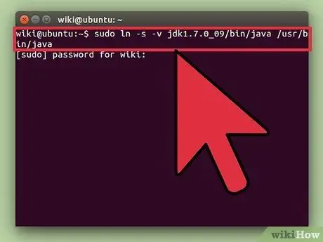 Nainštalujte Java na Linux Krok 12