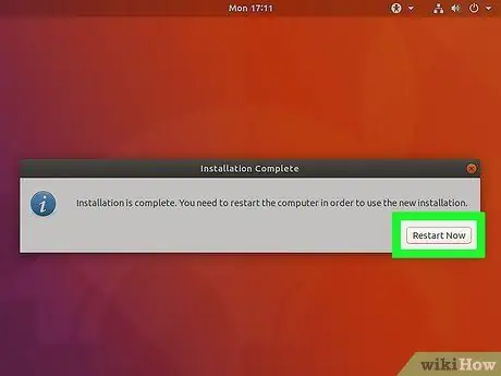 Az Ubuntu Linux telepítése 23. lépés