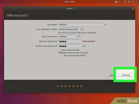 Az Ubuntu Linux telepítése 44. lépés