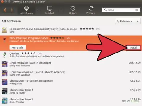 Telepítse a Wine -t az Ubuntu -ra. 3