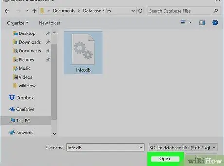 Open a Database File on PC or Mac Step 7