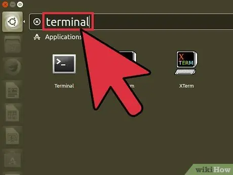 Maak 'n terminale venster oop in Ubuntu Stap 6