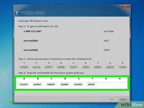 Activeer Windows 7 Stap 14