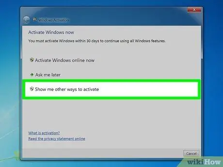 Activeer Windows 7 Stap 17